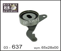 Dexwal 03-637 rolka napinacza opel, vauxhall, mazda 323 s v (ba)