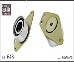 Dexwal 03-646 rolka prowadząca renault, volvo, renault espace iii (je0_), volvo s40 i (vs)