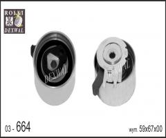 Dexwal 03-664 rolka napinacza renault, volvo, renault laguna i (b56_, 556_), volvo c70 i coupe