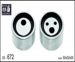 Dexwal 03-672 rolka napinacza nissan, renault, nissan kubistar (x76), renault 19 i (b/c53_)