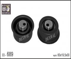Dexwal 03-689 rolka napinacza hundai, mitsubishi, hyundai h-1 / starex