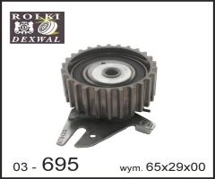 Dexwal 03-695 rolka napinacza alfa romeo, fiat, lancia, alfa romeo 145 (930), fiat barchetta (183)