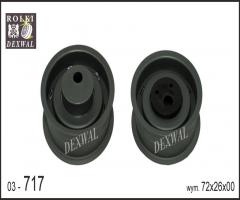 Dexwal 03-717 rolka napinacza audi, seat, skoda, vw, audi 80 (81, 85, b2), seat cordoba (6k1, 6k2)