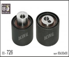 Dexwal 03-726 rolka napinacza citroen, fiat, peugeot, citroËn berlingo nadwozie pełne (m_)