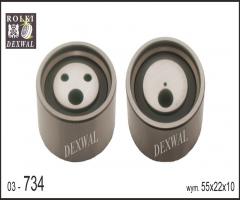 Dexwal 03-734 rolka napinacza dacia, renault, dacia sandero, renault clio ii (bb0/1/2_, cb0/1/2_)