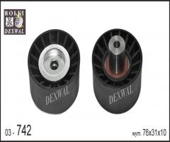 Dexwal 03-742 rolka napinacza ford, ford transit autobus