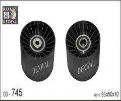 Dexwal 03-745 rolka prowadząca mercedes