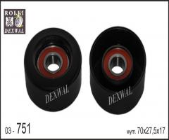 Dexwal 03-751 rolka napinacza hundai, kia, hyundai accent ii (lc), kia carens ii (fj)