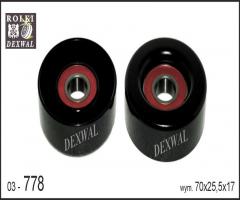 Dexwal 03-778 rolka prowadząca ford