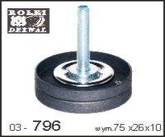 Dexwal 03-796 rolka prowadząca seat,  skoda,  vw, seat cordoba (6l2), skoda fabia (6y2)