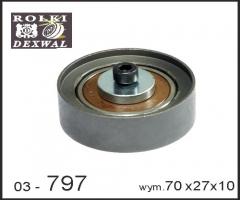 Dexwal 03-797 rolka prowadząca bmw, bmw 3 (e46)