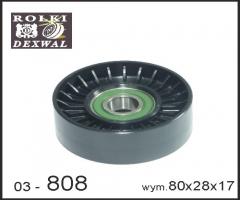Dexwal 03-808 rolka prowadząca bmw, bmw 5 (e39)