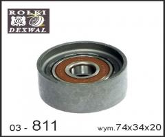 Dexwal 03-811 rolka prowadząca mantga