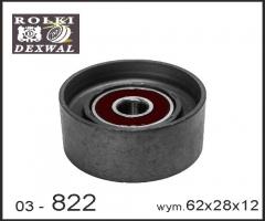 Dexwal 03-822 rolka prowadząca toyota, toyota camry (_v2_)