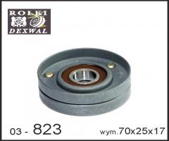 Dexwal 03-823 rolka prowadząca bmw,  opel,, bmw 3 (e46), opel omega b (25_, 26_, 27_)