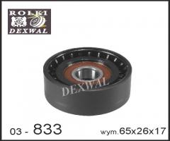 Dexwal 03-833 rolka napinacza alfaromeo159, alfa romeo 159 (939)
