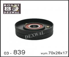 Dexwal 03-839 rolka napinacza opel