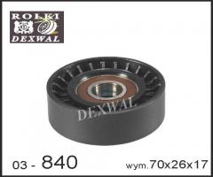 Dexwal 03-840 rolka napinacza bmw