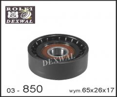 Dexwal 03-850 rolka napinacza citroen,  fiat,  ford,  peugeot
