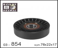 Dexwal 03-854 rolka napinacza kia, kia carnival i (up)