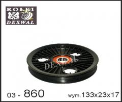 Dexwal 03-860 rolka prowadząca ford