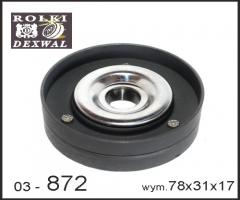 Dexwal 03-872 rolka napinacza daf95fx