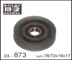Dexwal 03-873 rolka napinacza honda, honda accord vi (cg, ck)