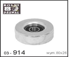 Dexwal 03-914 rolka napinacza honda, honda city sedan (gm)