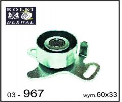 Dexwal 03-967 rolka napinacza jeep,  renault, renault 21 (b48_)