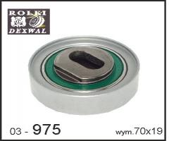 Dexwal 03-975 rolka napinacza honda,  rover, honda accord iii (ca), rover 600 (rh)