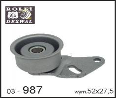 Dexwal 03-987 rolka napinacza subaru, subaru leone i (ab)