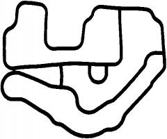 Elring 364.670 uszczelka pompy wody renault, renault megane cc (ez0/1_)