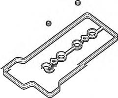 Elring 389.280 uszczelka pokrywy zaworów kpl. toyota, daihatsu terios (j2_)