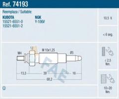 Fae 74193 Świeca Żarowa y-106v