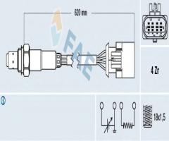 Fae 77396 sonda lambda mini