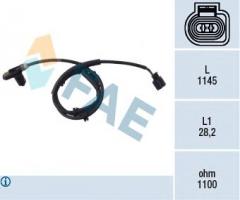 Fae 78025 czujnik abs vw sharan 95-00 tył, ford galaxy (wgr), seat alhambra (7v8, 7v9)