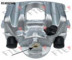 Fte rx469819a0 zacisk hamulc. bmw 5 e60  03-10 lewy tył, bmw 7 (e65, e66, e67)