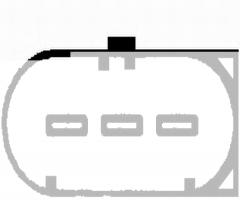Hella 6pr 008 134-101 czujnik poziomu oleju audi vw, audi a2 (8z0), seat cordoba (6l2)
