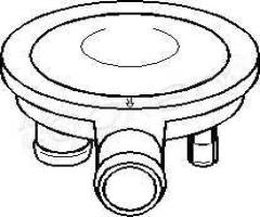 Topran 113 329 zawór, odpowietrzanie skrzyni korbowej audi, vw, audi a3 (8l1), seat toledo ii (1m2)