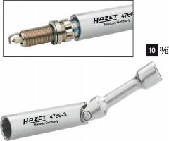 Hazet 4766-3 klucz do Świec iskrowych z przegubem nasadowy