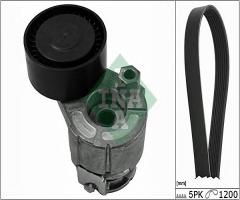 Ina 529001510 zestaw paska klinowego wielorowkowego renault, nissan micra iii (k12)