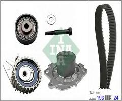 Ina 530062330 zestaw rozrządu z paskiem + pompa wody fiat, fiat brava (182)