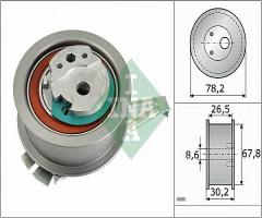 Ina 531089410 rolka napinacza audi, audi a3 limousine (8vs), seat leon st (5f8), skoda octavia (5e3)