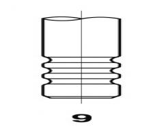 Amp paradowscy pfia046-a-0-n zawór wydechowy bravo,brava 1,2i 16v, lancia y (840a)