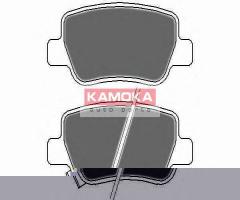 Kamoka jq101129 klocki hamulc. toyota avensis 09- tył, toyota avensis sedan (zrt27, adt27)