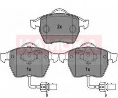 Kamoka jq1012646 klocki hamulc. audi a6 (c5) 97-04, audi a4 (8d2, b5), seat exeo (3r2)