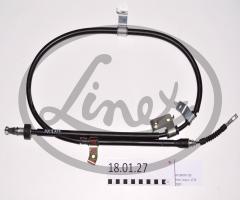 Linex 18.01.27 linka hamulca ręcznego hyundai i30  07-11 lt, hyundai i30 (fd)