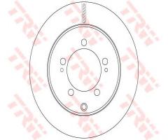 Trw df6274 tarcza hamulc. mitsubishi space wagon  98-05 tył, mitsubishi space wagon (n9_w, n8_w)