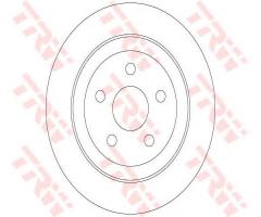 Trw df6282 tarcza hamulc. chrysler sebring  01-07 tył, chrysler stratus (ja), dodge stratus