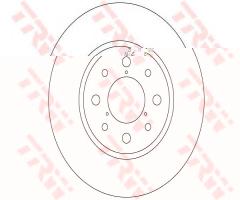 Trw df6347 tarcza hamulc. alfa romeo mito  08- tył, alfa romeo mito (955)